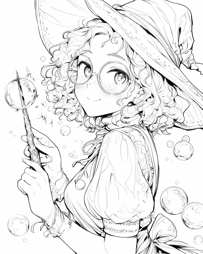 泡と魔法の少女