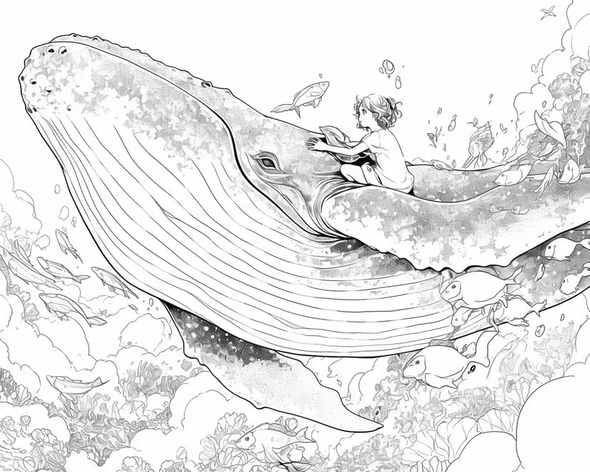 クジラと少年の海の冒険