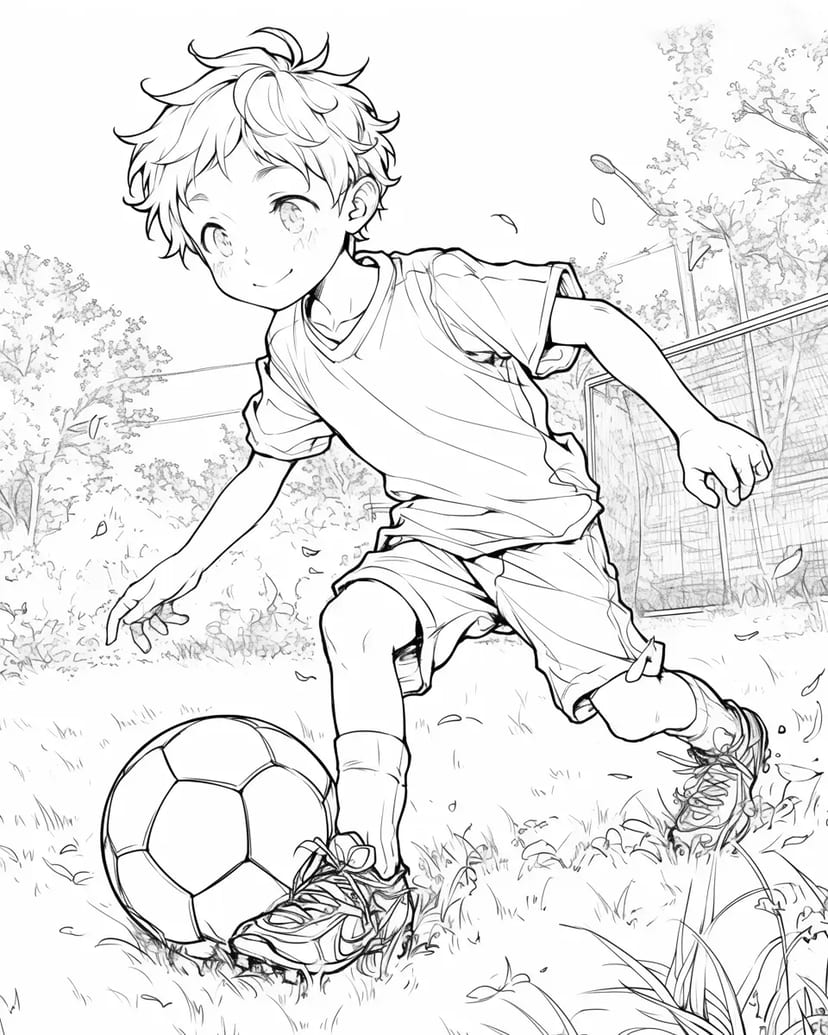 サッカー少年の冒険