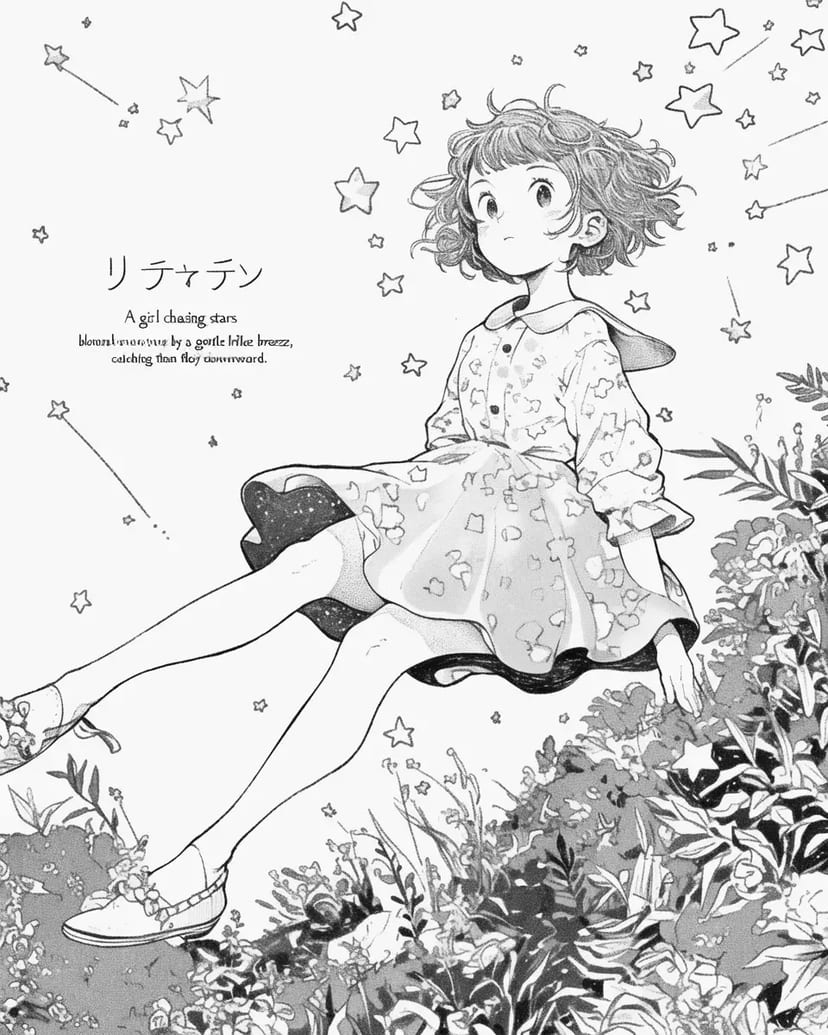 星を追う少女