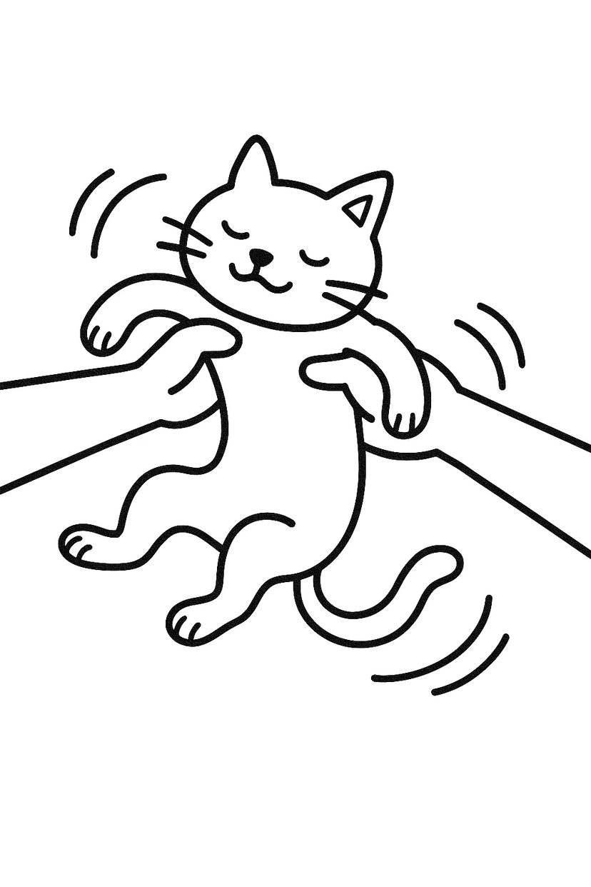 ゆらゆら猫ちゃん