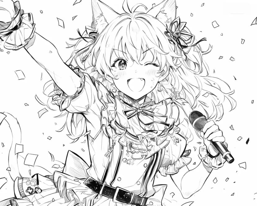 元気いっぱいのライブアイドル