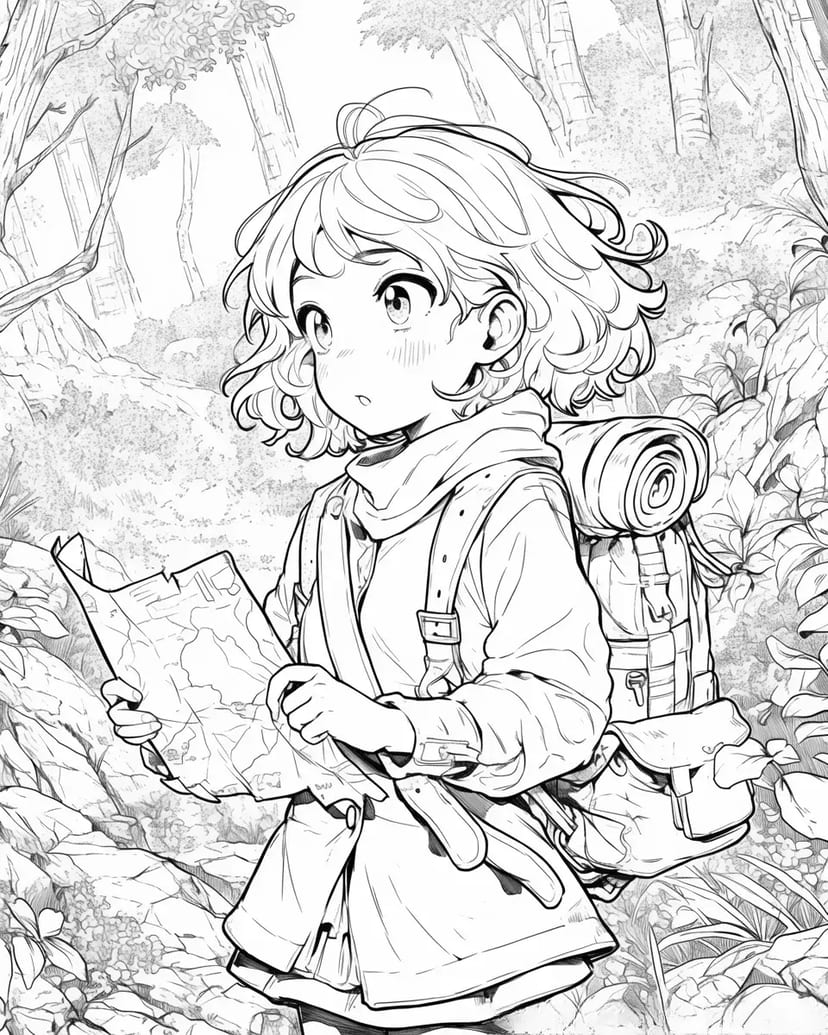 森の冒険に出発！