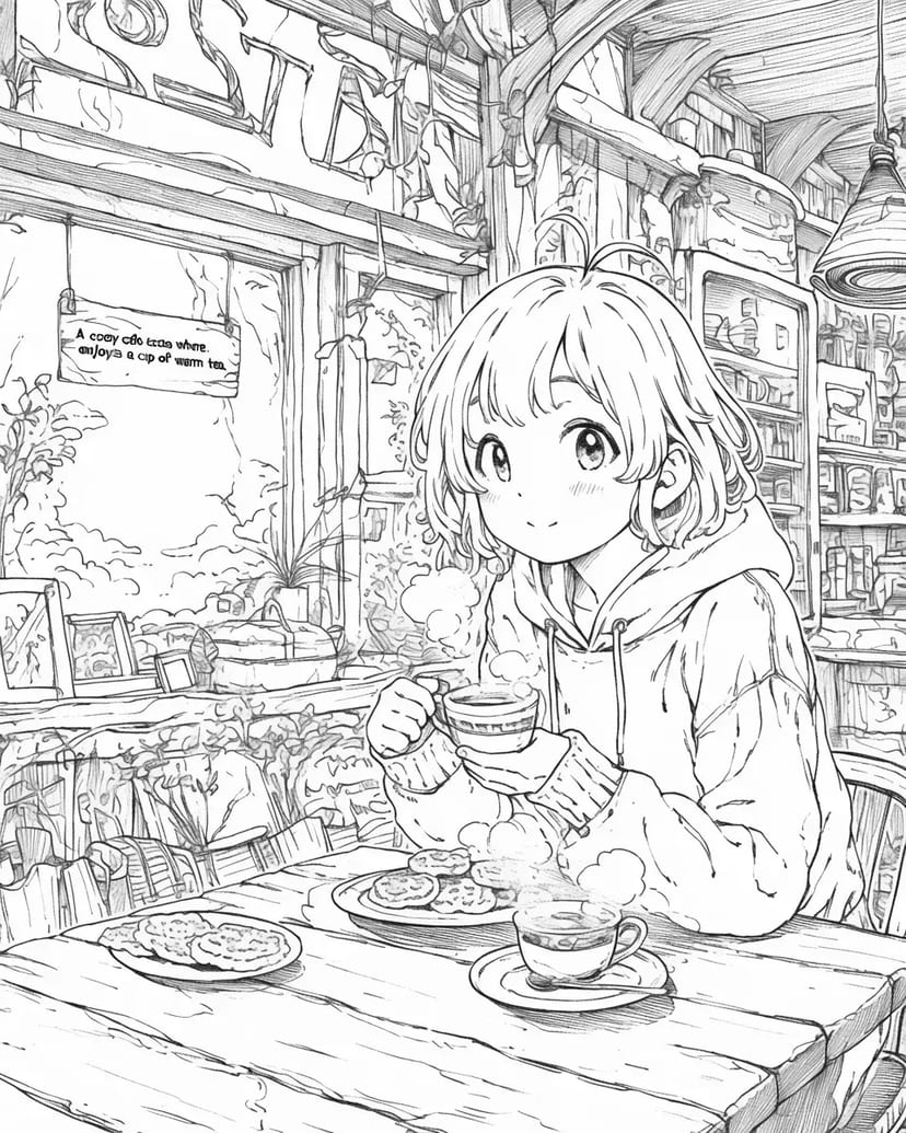 カフェでのひと時
