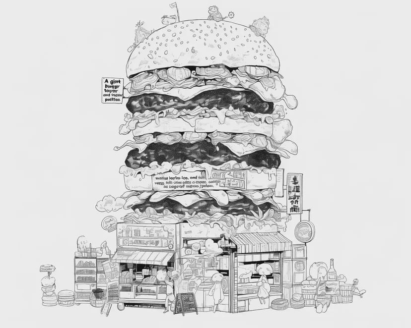 Tour de Burger Géant
