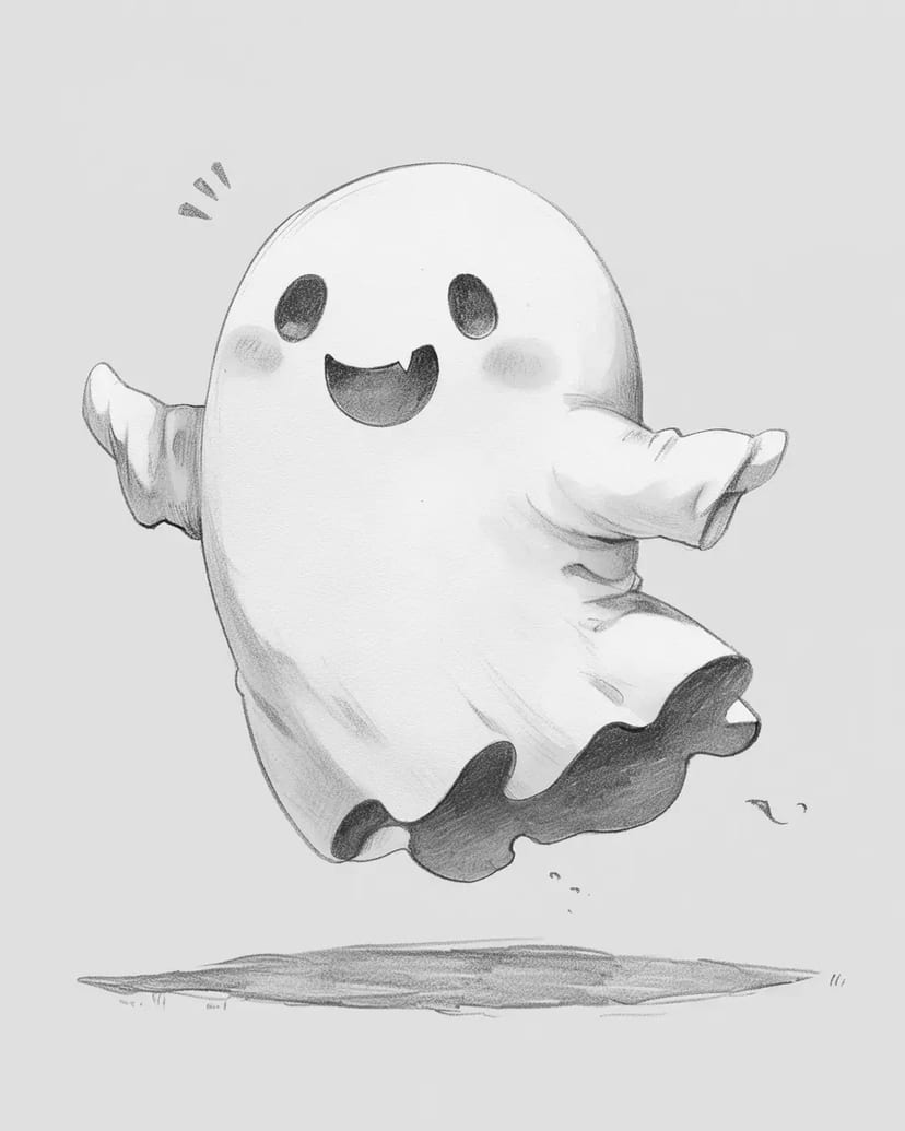にこにこおばけ
