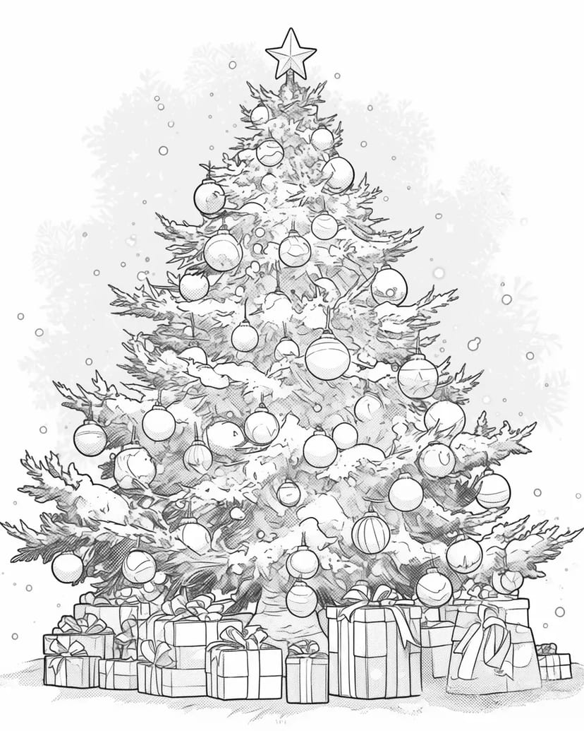 クリスマスツリーの輝き
