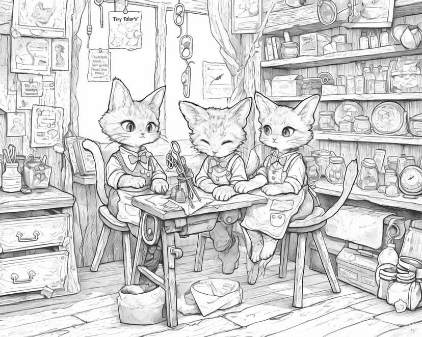 猫たちの仕立て屋