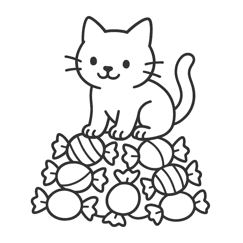 キャンディと猫