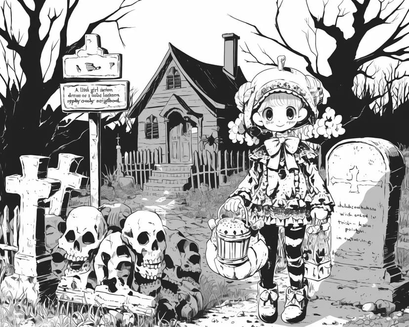ハロウィンの夜の冒険