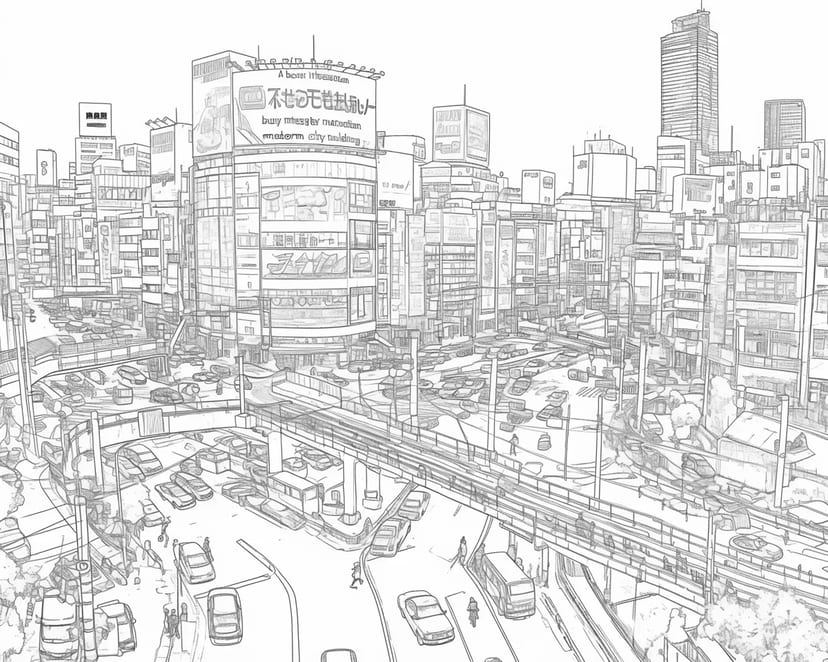 都会の風景