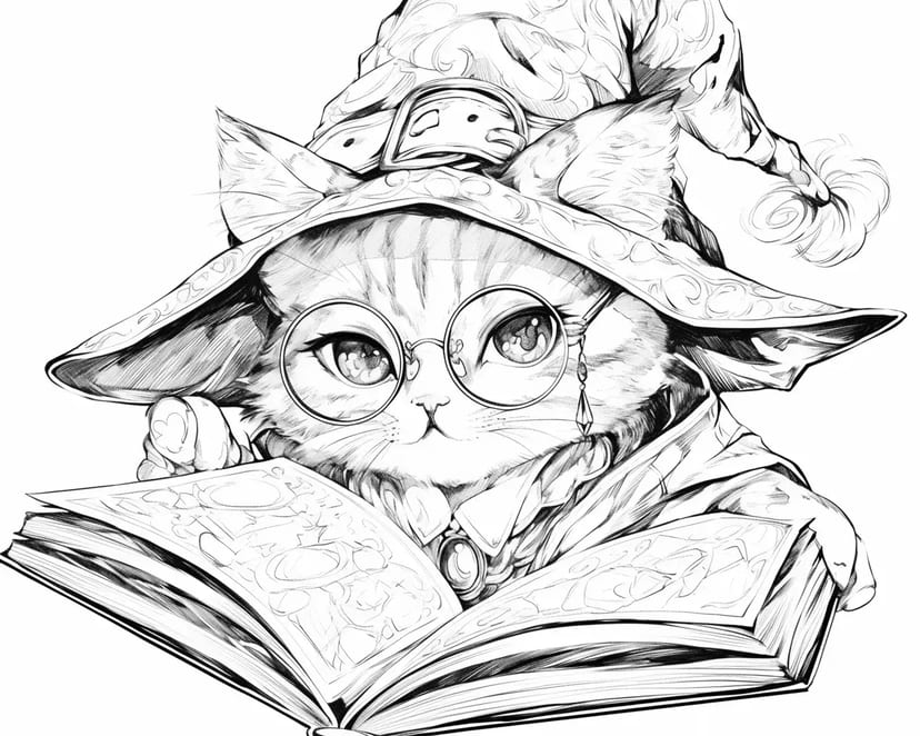 魔法使いの猫