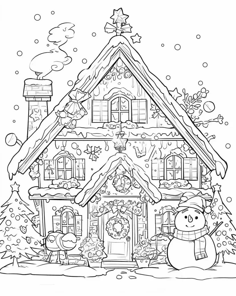 ジンジャーブレッドハウスのクリスマス