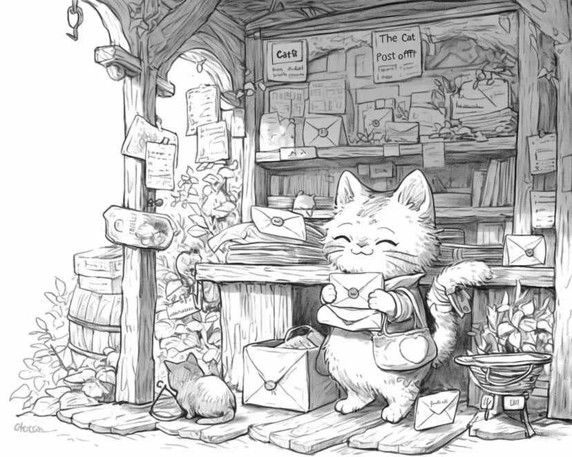 猫の郵便局