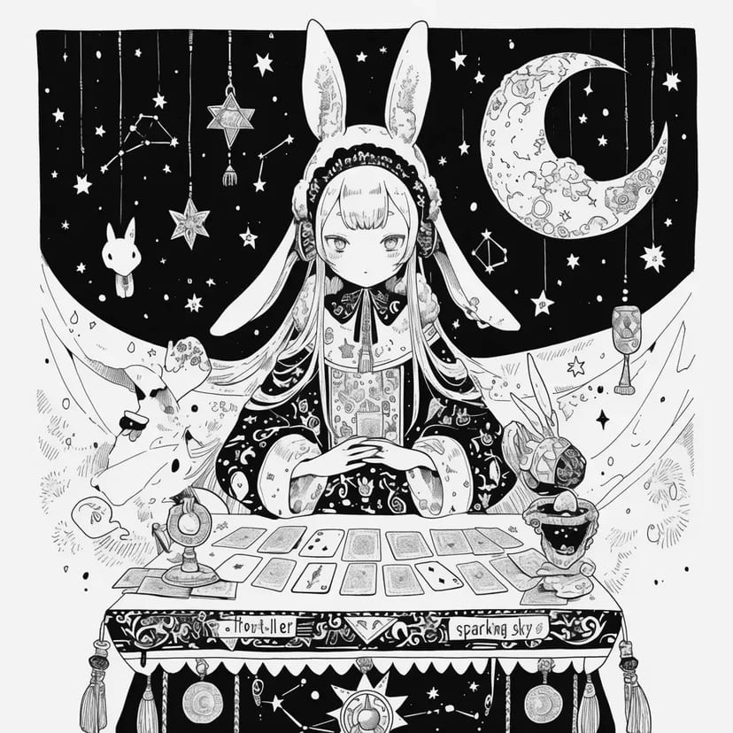 星空の占い師