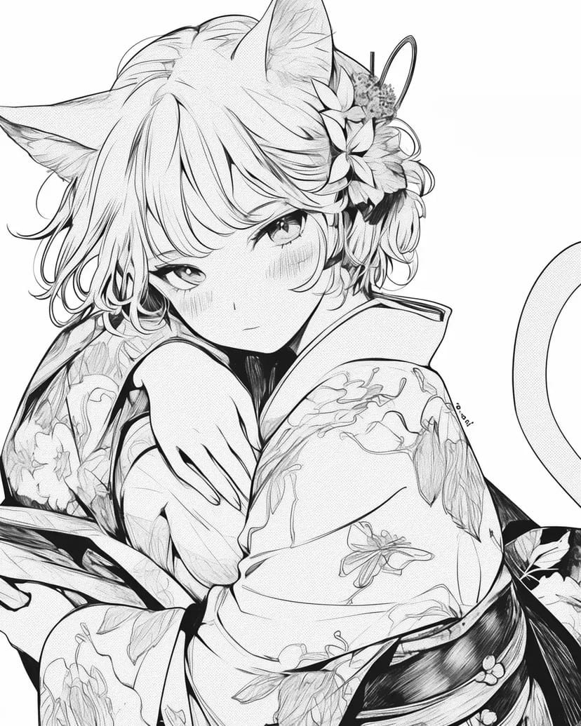 猫耳の少女