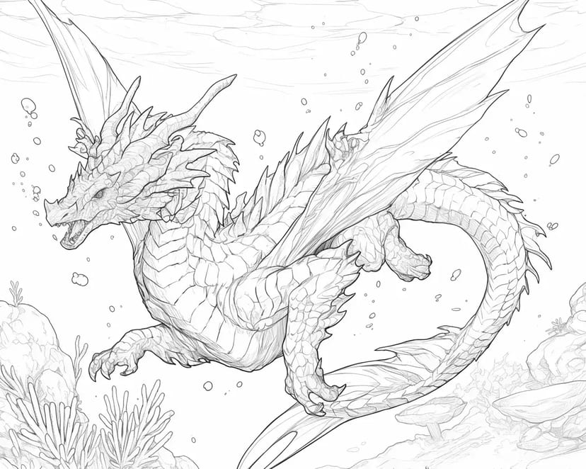 海のドラゴン