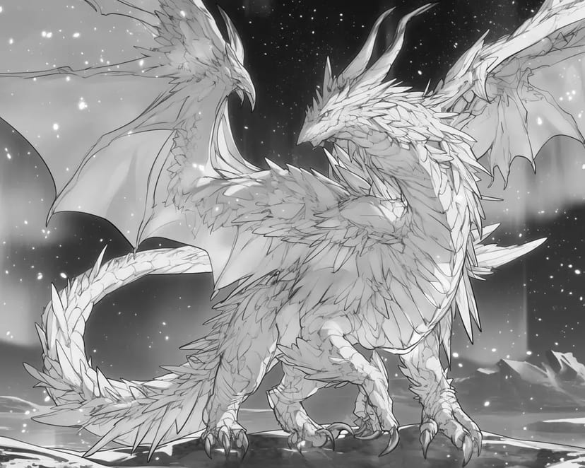 氷のドラゴン