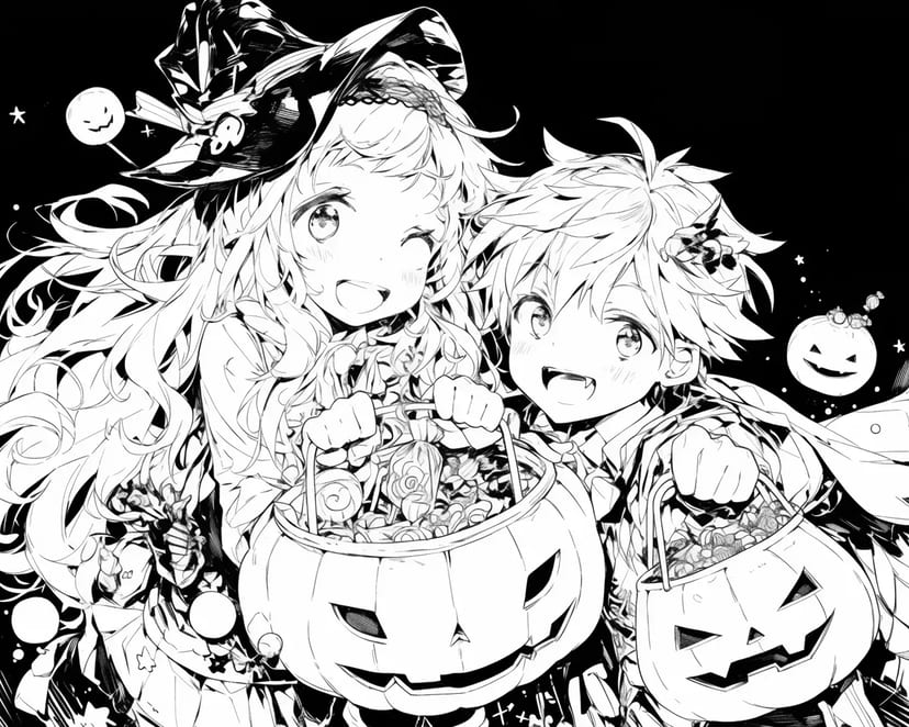 ハロウィンの夜の冒険