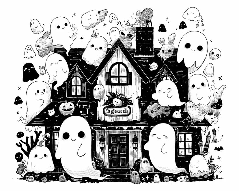 おばけたちのハロウィンパーティー