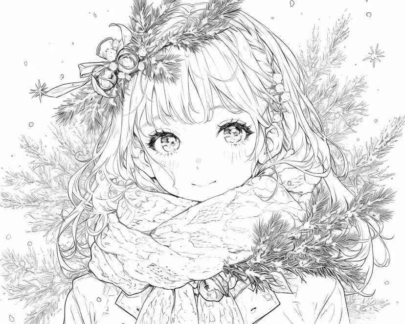冬の微笑み