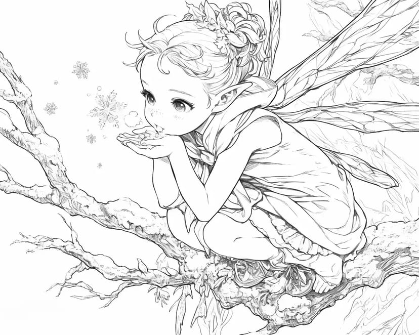 風の中の妖精