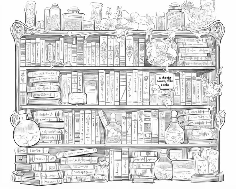 魔法の図書館