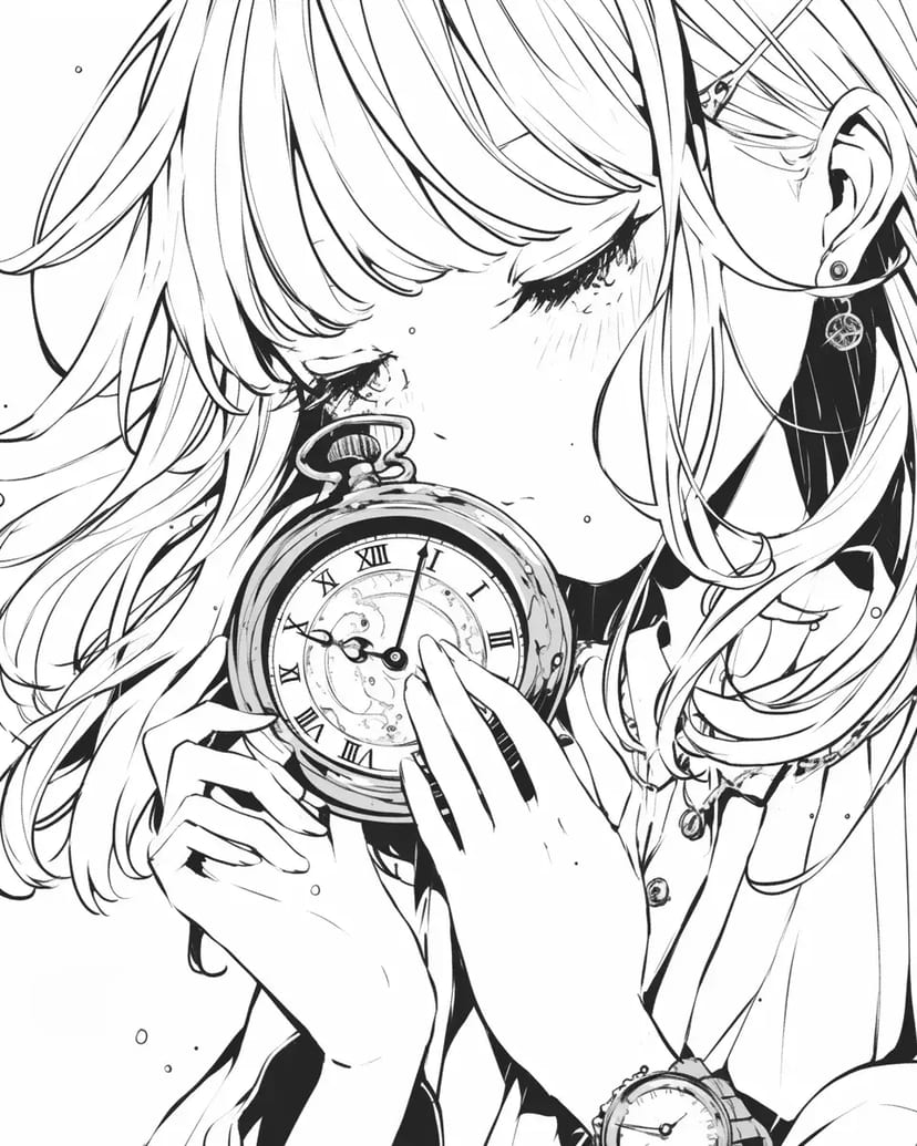 時を刻む少女