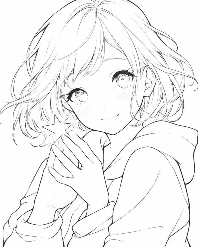 星を持つ少女