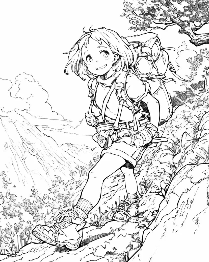 山道の冒険
