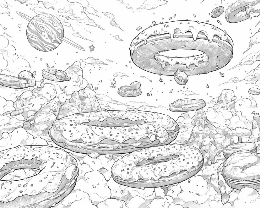 ドーナツ惑星の冒険