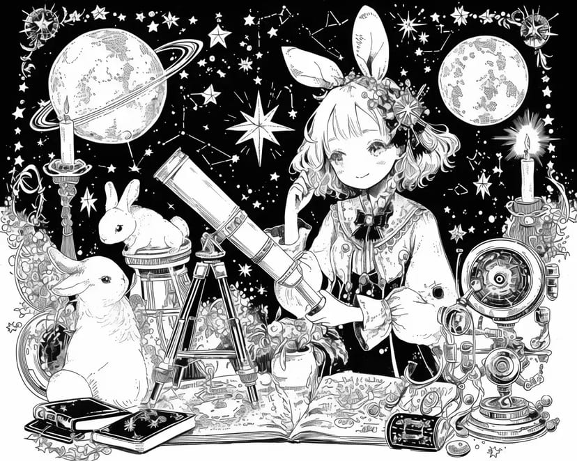 星空の観察