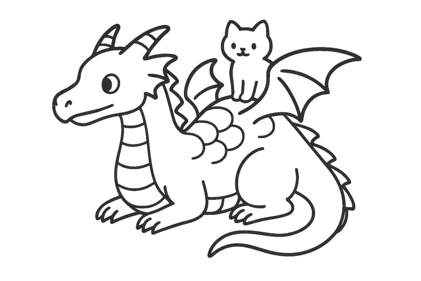 ドラゴンとネコの冒険