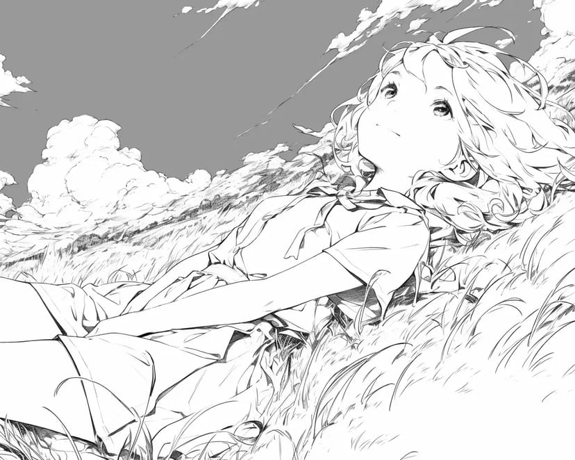 草原のひととき