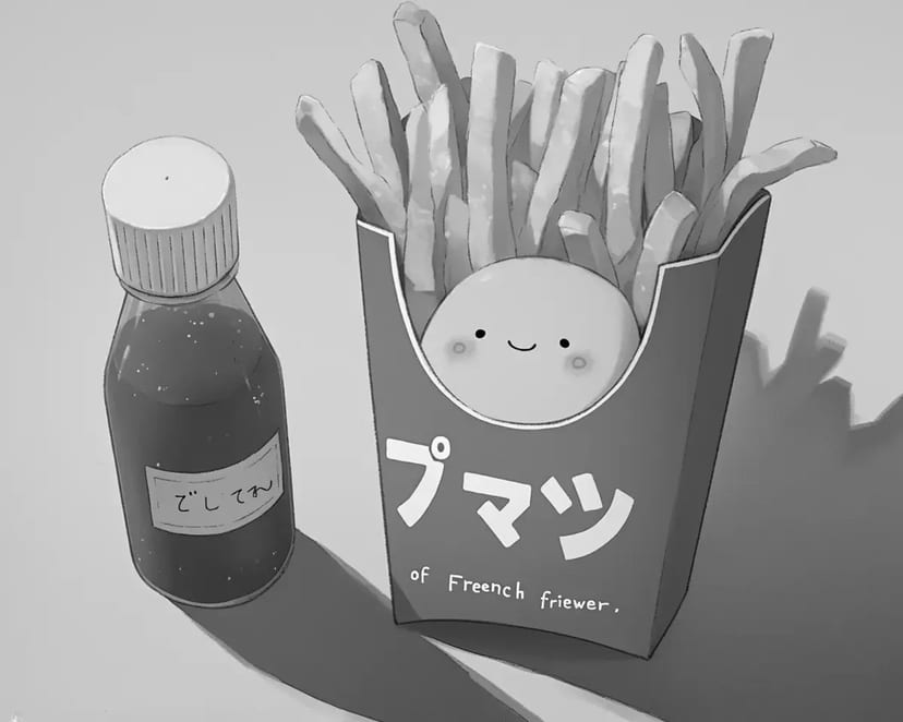 ほほえむフライドポテト