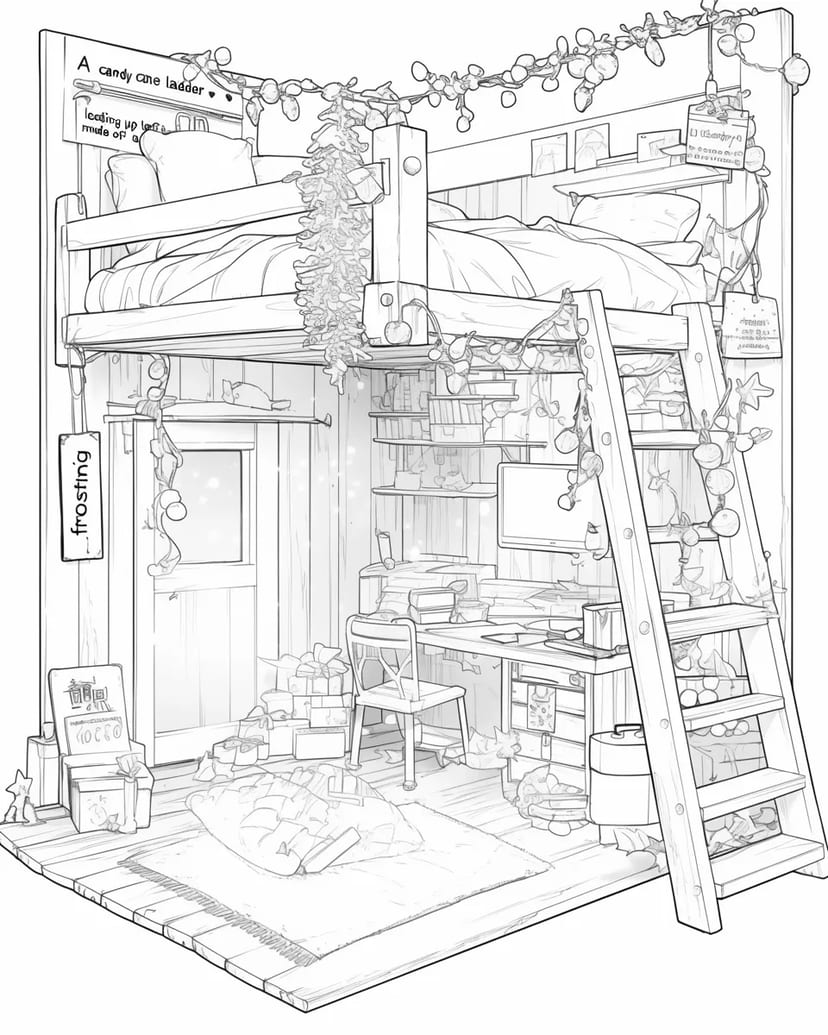 秘密の屋根裏部屋
