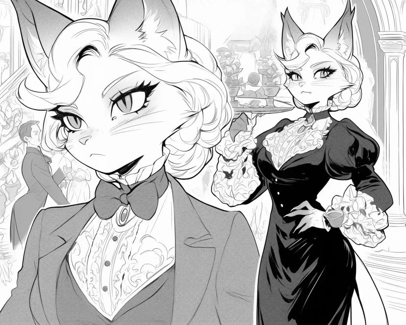 探偵の猫の貴婦人