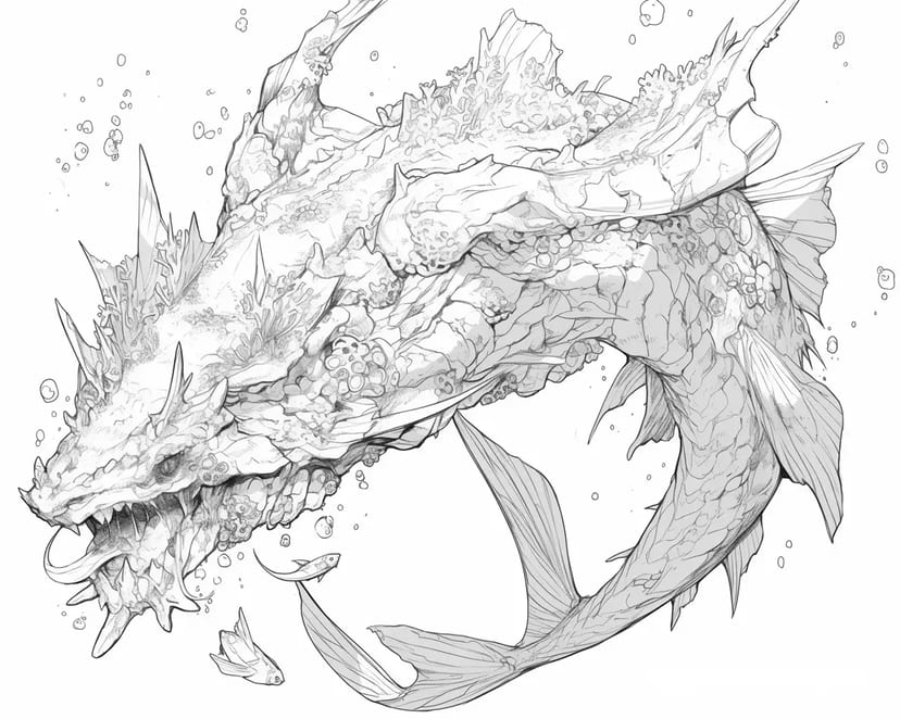 海のドラゴン