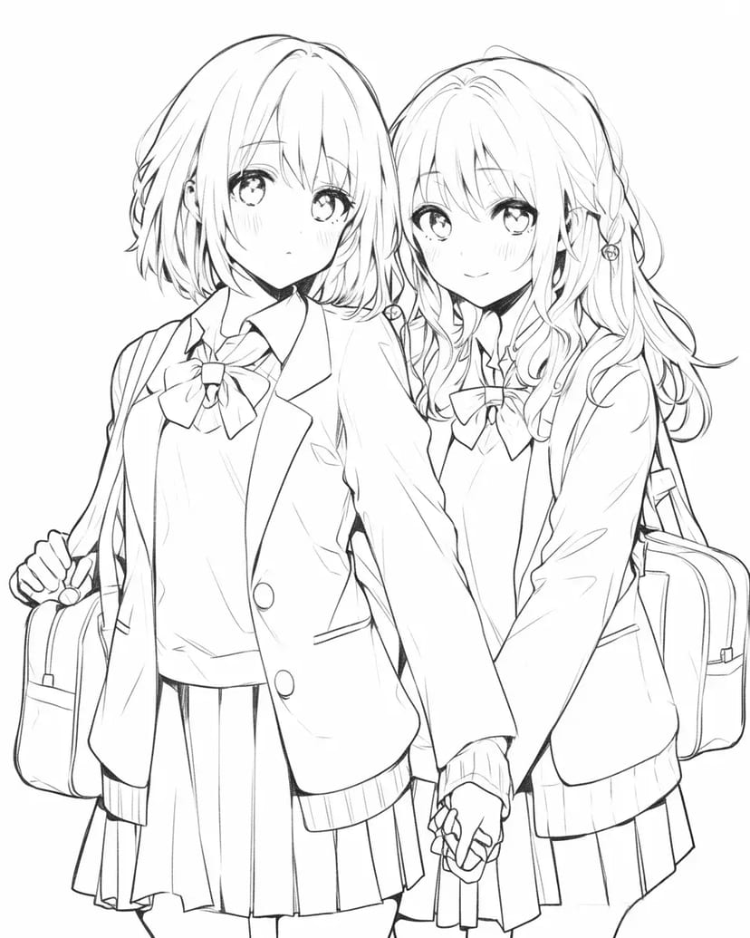 仲良しの二人