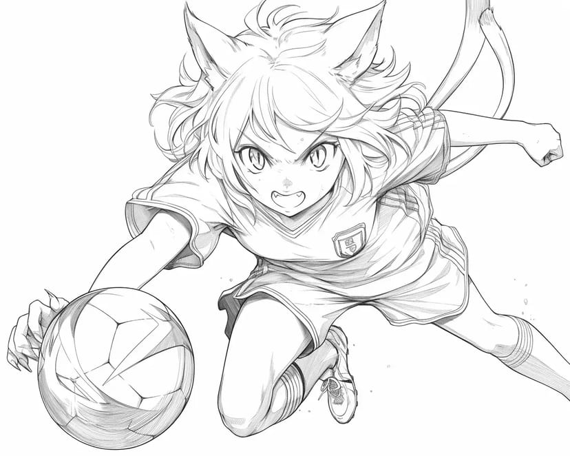 サッカー少女の挑戦