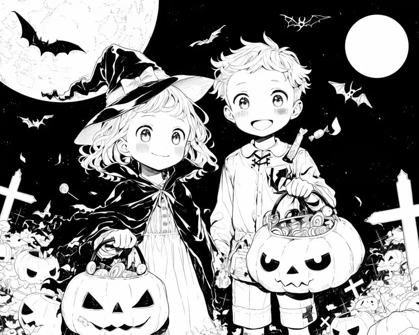 ハロウィンの夜の冒険