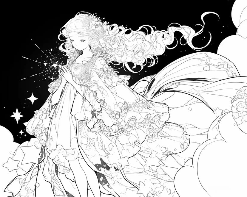 雲上の星の少女
