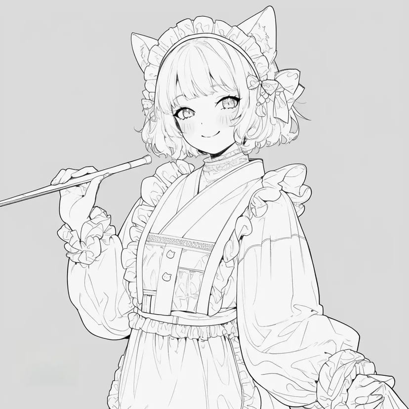 猫耳の少女