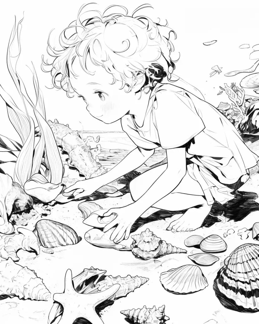 海辺の発見