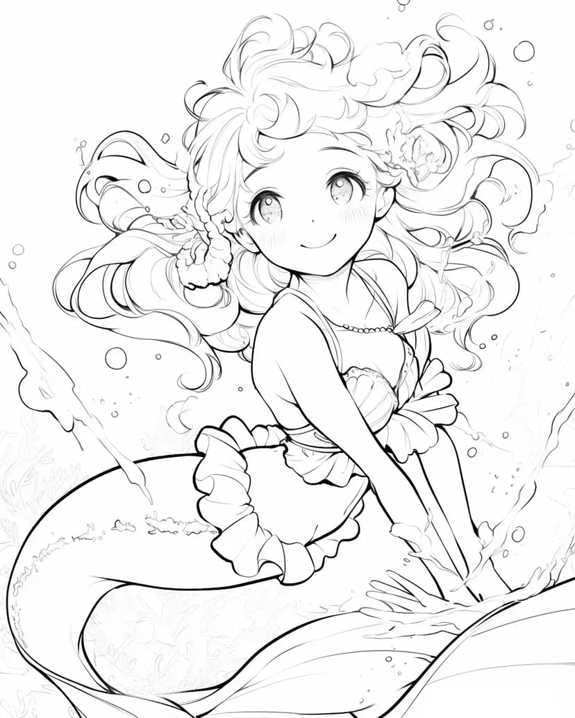 海の妖精・人魚