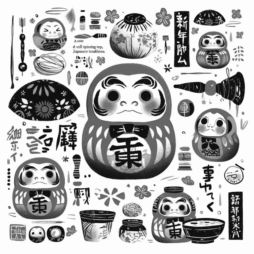 だるまと日本の伝統