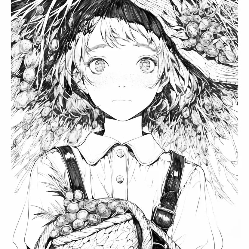 森の中の少女