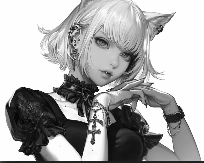 猫耳の少女