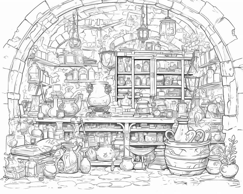 魔法の薬屋