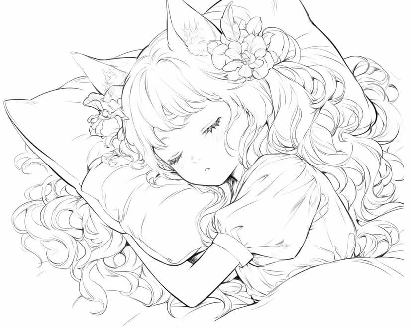 猫耳の眠り姫